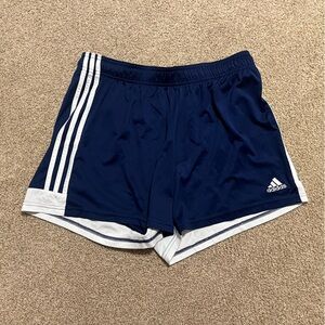Adidas Navy Blue Climalite shorts XL
